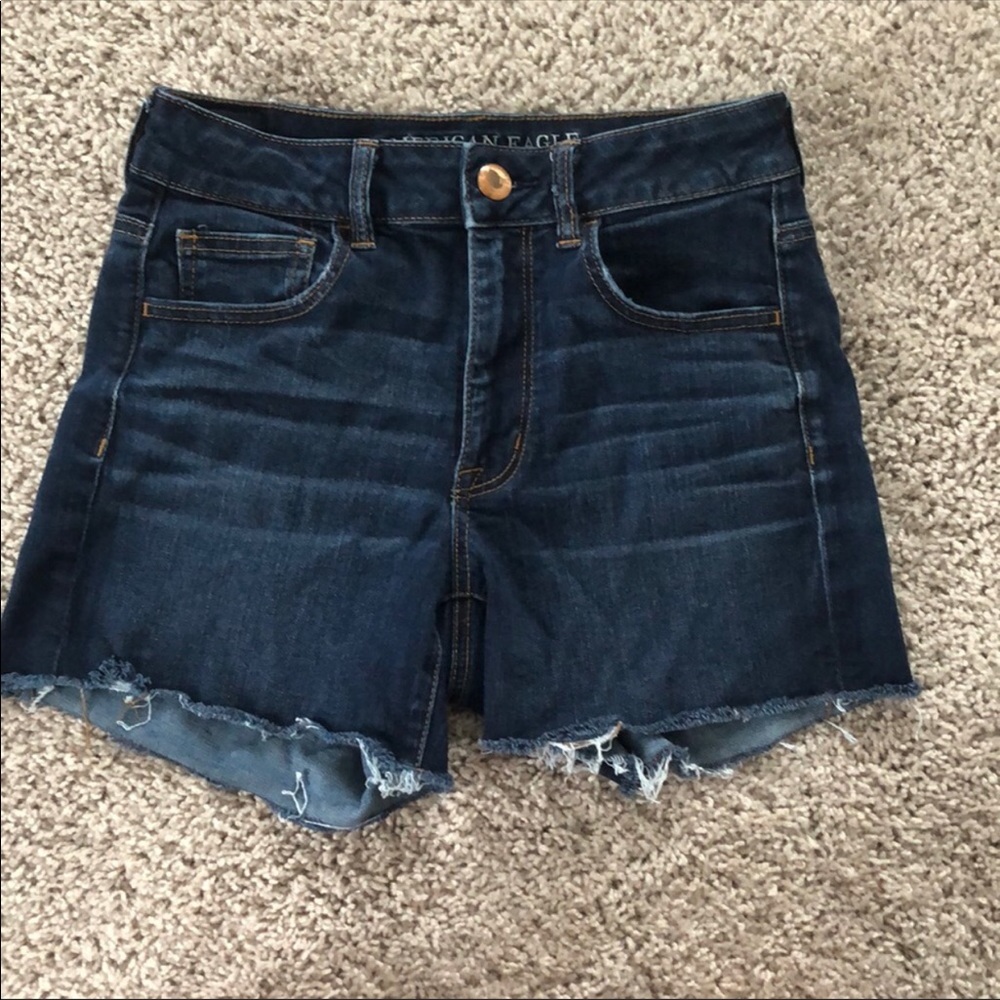 High rise shorts